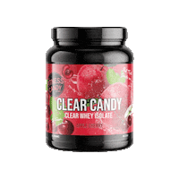 TheFitnessCandyCompany fitness clear whey fitness candy apple cherry Sticker