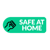 exclamo safeathome exclamo Sticker