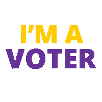 Voter Leathernecks Sticker by Western Illinois University