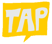 Tap Bubble Sticker by WIE AM SCHNUERCHEN