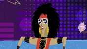 Rock Star Claw GIF by Kitty Is Not A Cat