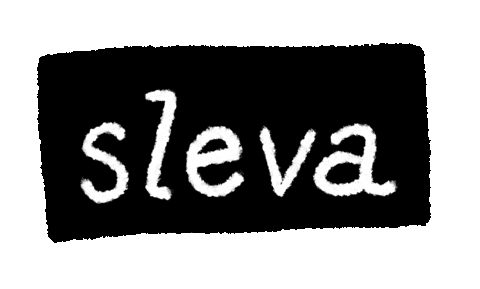 Sleva Sticker by Minile