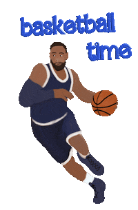 Basketball Bask Sticker