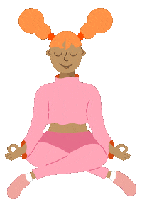 Relaxed Chill Sticker by Nutterie