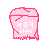 404 Error Sticker