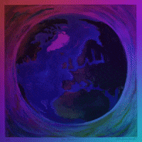 ellensusanigoeart world map globe world map GIF