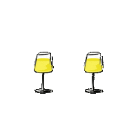 Cheers Whitewine Sticker by Tegernseerhof