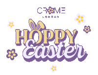 Bunny Easter Sticker by Crome London