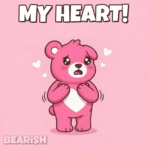 Scared Aww GIF by BEARISH