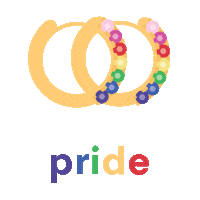 Rainbow Celebrate Sticker by Penny Pairs