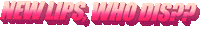 Who Dis New New Sticker by Lips by Sivan
