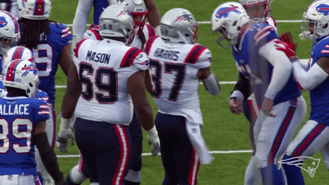 Let Go Reaction GIF by New England Patriots