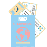 Travel Fly Sticker by Vista Rooms