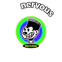 nervous inc Sticker by Nervous Records
