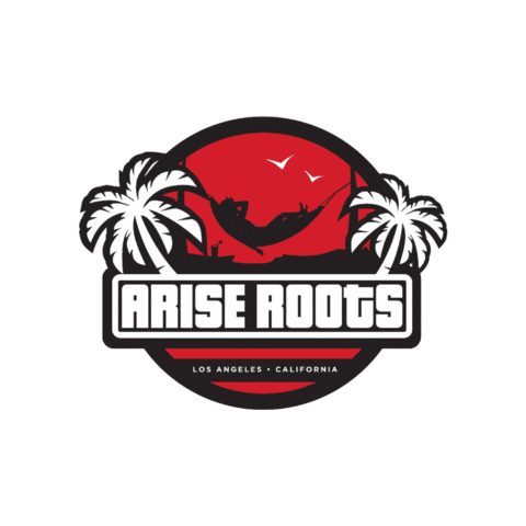 ariseroots beach california la los angeles Sticker