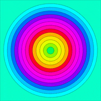 op art colors GIF by Kilavaish