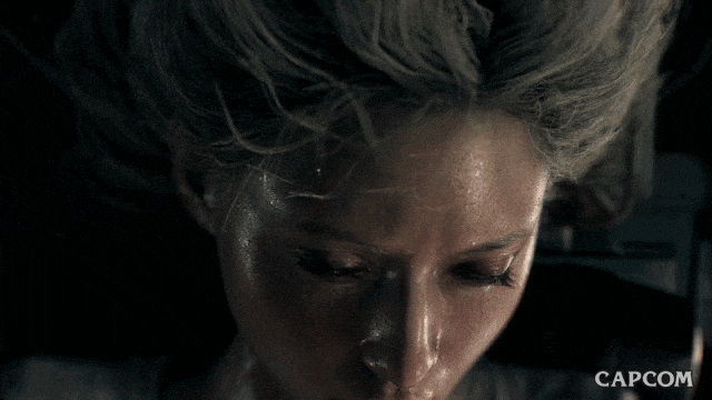 Panic Sweating GIF by CAPCOM