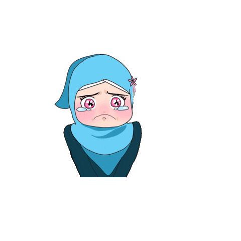 Sad Cry Sticker