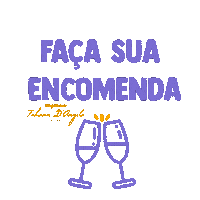 Champagne Reveillon Sticker by Brigadeiros Fabiana D'Angelo