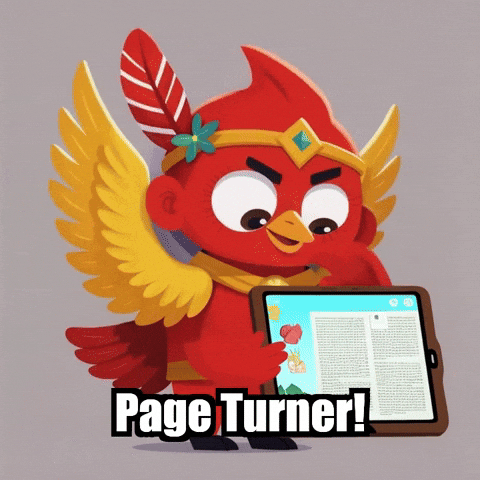 Page Turner Technology GIF by The Cardinal Virtue