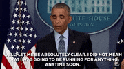Well Let Me Be Absolutely Clear Barack Obama GIF by Obama