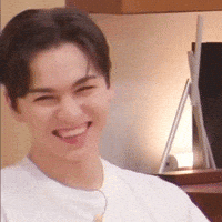 vernonsgifs218 happy laugh shy vernon GIF