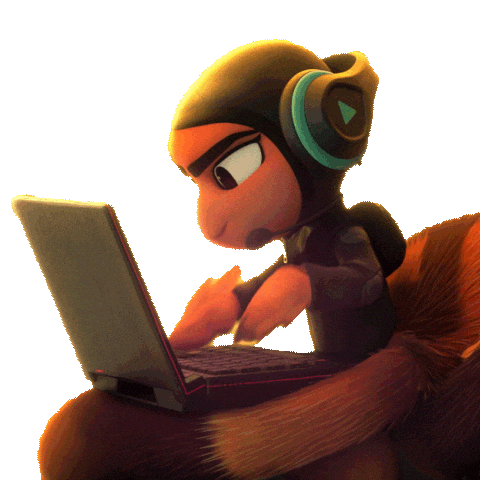 Hacking Locked In Sticker by TheBadGuysMovie