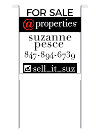 AtPropertiesSellItSuz real estate realtor sign for sale Sticker