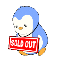 Run Out Sticker by Pudgy Penguins