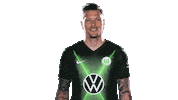 Daniel Ginczek Sticker Sticker by VfL Wolfsburg