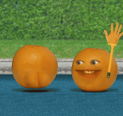 Orange Love GIF