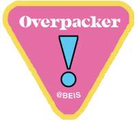 Travel Packing Sticker by Beis