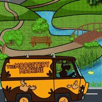 DoYouMoose car travel drive web3 GIF