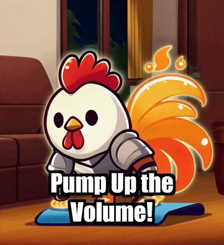 Pump Up The Volume Fitness GIF by Zorooster