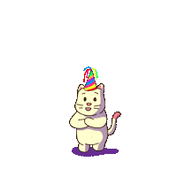 Happy Birthday Party Sticker