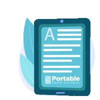 editorialportable libro libros editorial leer Sticker