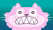 Angry Sharp Teeth GIF by Holler Studios