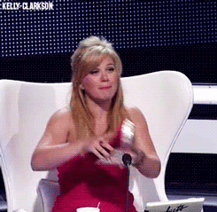 kelly clarkson duets GIF