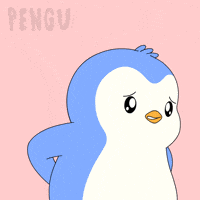 My Back Pain GIF by Pudgy Penguins
