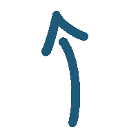 kapelusch pfeil blume schere stoff Sticker