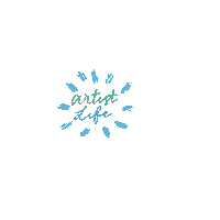 Art Studio Artist Sticker