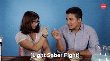Light Saber Fight