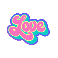 Rainbow Love Sticker by Guided by Light Art