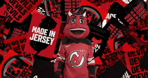 Nhl Mascot GIF by NJ Devil