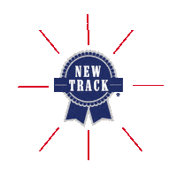 Pabst Blue Ribbon Badge Sticker by Pure Noise Records