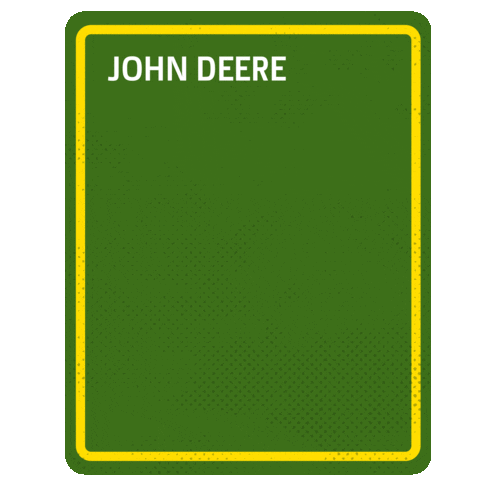 John Deere Tech Sticker by M. A. Máquinas