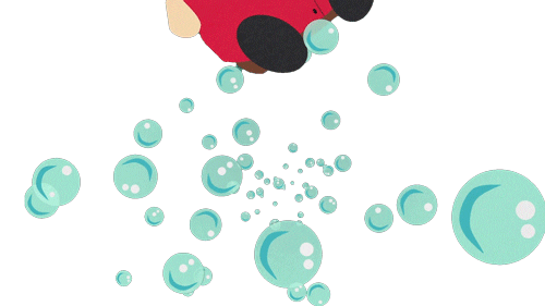 Ocean Bubbles Sticker by South Park