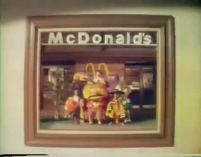Ronald Mcdonald Vintage GIF
