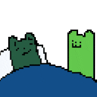 H2ojello frog sick ill pill Sticker