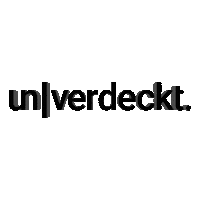 unverdeckt festival techno rave rave wear Sticker